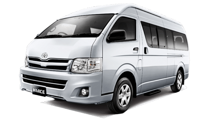 Toyota KDH van for rent in Sri Lanka – spacious van rental for group travel and tours