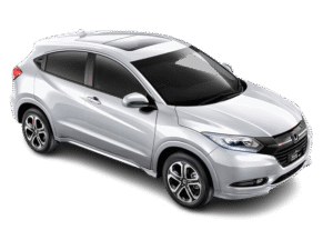 Home 18 Honda Vezel for rent in Sri Lanka – reliable car rental service for local and tourist travel