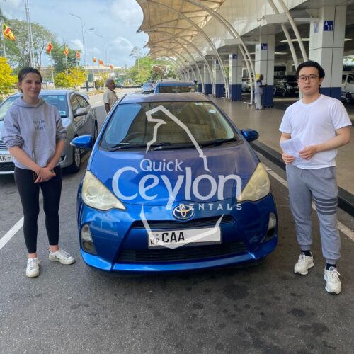 Home 22 Happy customer enjoying a self-drive car rental in Sri Lanka with Quick Ceylon Rentals