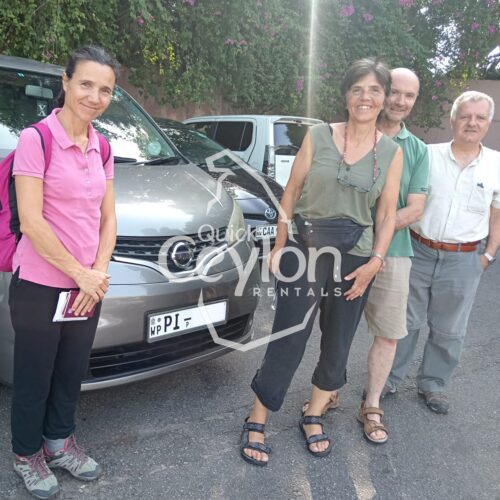 Home 25 Happy customer enjoying a self-drive car rental in Sri Lanka with Quick Ceylon Rentals