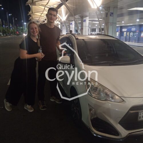 Home 26 Happy customer enjoying a self-drive car rental in Sri Lanka with Quick Ceylon Rentals